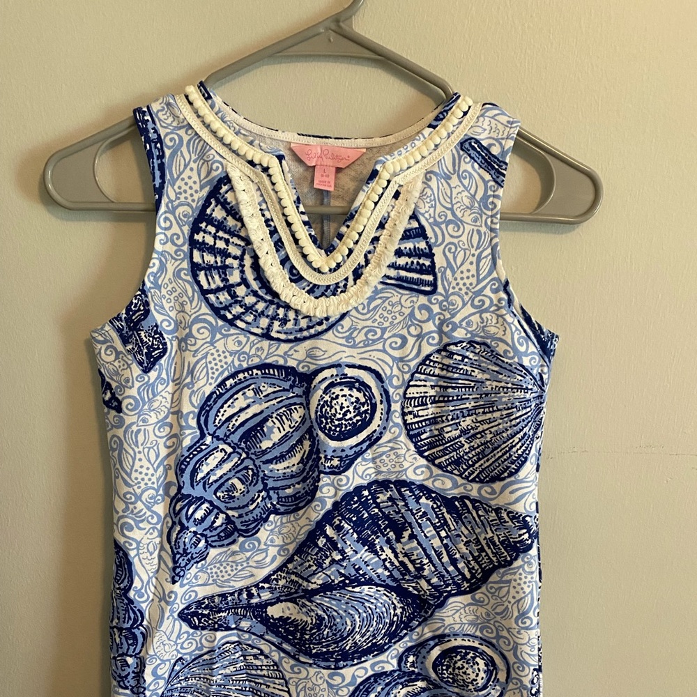 Lily Pulitzer Girls Dress Size L (8/10)